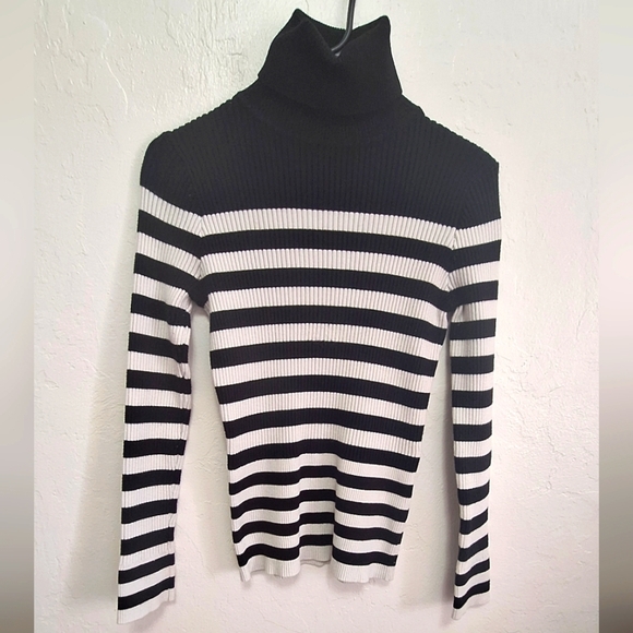 Pretty Guide Women's Long Sleeve Ribbed Turtleneck Sweater Size M - Picture 4 of 7